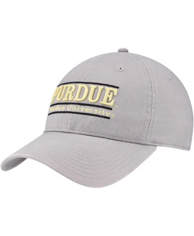 Game The  Men's Gray Purdue Boilermakers Classic Bar Adjustable Hat