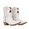 Gameday Boots Women's Shorty Western Texas State University Boots In Ivory In Multi