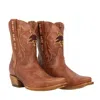 Gameday Boots Women's Shorty Western Texas State University Boots In Tan In Multi