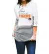 Gameday Couture University Of Arkansas Button-lace Top In White In White