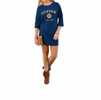 Gameday Couture Auburn University Perfect To A Tee In Navy In Blue