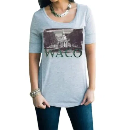 Gameday Couture Baylor University College Landmark Tee In Waco In Multi