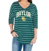 Gameday Couture Baylor University Fall In Line Tunic In Green In Green