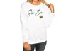 Gameday Couture Baylor University Long Sleeve Crew Tee In White In White
