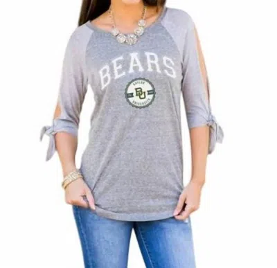 Gameday Couture Baylor University Playing For Keeps Top In Grey