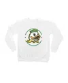 Gameday Couture Big Boys And Girls White Oregon Ducks End Zone Pullover Sweatshirt In White