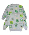 Gameday Couture Big Girls Gray Oregon Ducks Always On Repeat Pullover Sweatshirt In Gray