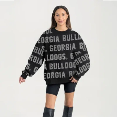 Gameday Couture Black Georgia Bulldogs Hype Era Sweatshirt