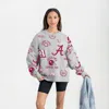 Gameday Couture Gray Alabama Crimson Tide Always On Repeat Fleece Sweatshirt In Gray