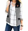 Gameday Couture Kansas State University Prep For It Vest In Grey In Grey
