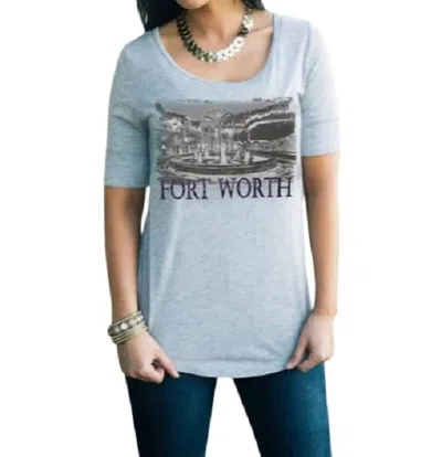 Gameday Couture Tcu College Landmark Tee In Fort Worth In Multi