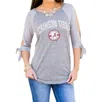Gameday Couture University Of Alabama Playing For Keeps Top In Grey In Grey