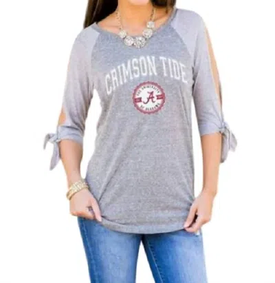 Gameday Couture University Of Alabama Playing For Keeps Top In Grey