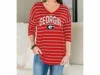 Gameday Couture University Of Georgia Fall In Line Tunic In Red In Red