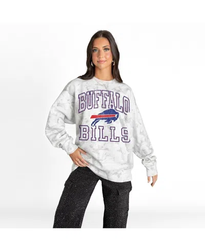 Gameday Couture Women's Arctic Camo Buffalo Bills Whiteout Oversized Premium Fleece Sweatshirt