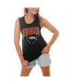 Gameday Couture Women's Black Denver Broncos Baby You're A Star Racerback Scoop Neck Tapered Tank Top In Black
