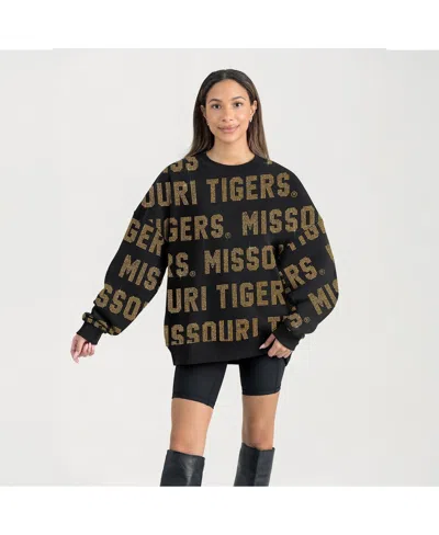 GAMEDAY COUTURE WOMEN'S BLACK MISSOURI TIGERS HYPE ERA SWEATSHIRT