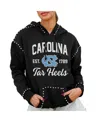 Gameday Couture Women's Black North Carolina Tar Heels Studded Pullover Hoodie In Black