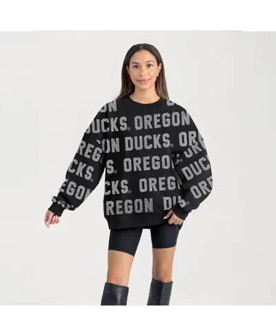 GAMEDAY COUTURE WOMEN'S BLACK OREGON DUCKS HYPE ERA SWEATSHIRT