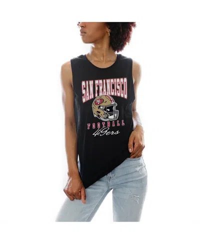 Gameday Couture Women's Black San Francisco 49ers Preseason Opener Racerback Tank Top
