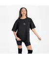 Gameday Couture Women's Black South Carolina Gamecocks Oversized Back At Ya T-shirt In Black
