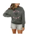 Gameday Couture Women's Charcoal Washington Commanders Bring The Energy Pullover Sweatshirt In Charcoal