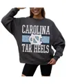 Gameday Couture Women's Charcoal North Carolina Tar Heels Premium Fleece Pullover Sweatshirt In Charcoal