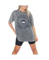 Gameday Couture Women's Charcoal Uconn Huskies On Point Oversized T-shirt