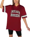 Gameday Couture Women's Crimson Oklahoma Sooners Until Kickoff Rhinestone Fashion T-shirt In Crimson,black