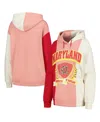 Gameday Couture Red Maryland Terrapins Hall Of Fame Colorblock Pullover Hoodie In Red