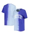 Gameday Couture Royal Kentucky Wildcats Find Your Groove Split-dye T-shirt In Royal