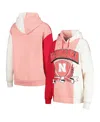 Gameday Couture Women's  Scarlet Nebraska Huskers Hall Of Fame Colorblock Pullover Hoodie In Scarlet