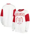 Gameday Couture Women's  White Arkansas Razorbacks It's A Vibe Dolman Pullover Sweatshirt In White