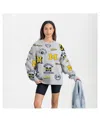 Gameday Couture Women's Gray Michigan Wolverines Always On Repeat Fleece Sweatshirt In Multi