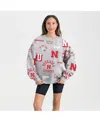 Gameday Couture Women's Gray Nebraska Huskers Always On Repeat Fleece Sweatshirt In Gray
