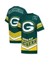 Gameday Couture Women's Green Bay Packers Perfect Score Vintage T-shirt Dress In Green