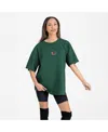 Gameday Couture Women's Green Miami Hurricanes Oversized Back At Ya T-shirt In Green