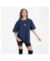 Gameday Couture Women's Navy Notre Dame Fighting Irish Oversized Back At Ya T-shirt In Blue