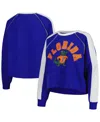 Gameday Couture Women's Royal Florida Gators Blindside Raglan Cropped Pullover Sweatshirt In Royal