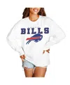 Gameday Couture Women's White Buffalo Bills Big Goals Oversized Long Sleeve T-shirt In White