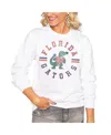 Gameday Couture Women's White Florida Gators Vintage Days Perfect Pullover Sweatshirt In White