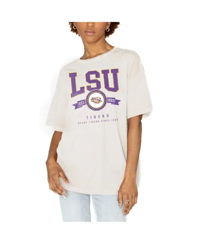 Gameday Couture Women's White Lsu Tigers Get Goin' Oversized T-shirt
