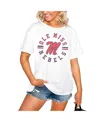 Gameday Couture Women's White Ole Miss Rebels Vintage Days Easy T-shirt In White