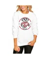 Gameday Couture Women's White Wisconsin Badgers End Zone Pullover Sweatshirt In White