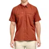 Gameguard Copper Explorer Short Sleeve Shirt In Brown In Brown