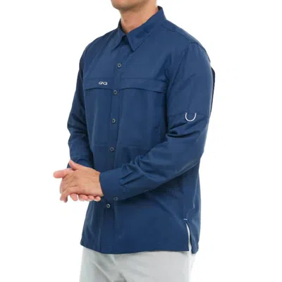 Gameguard Deep Water Explorer Shirt Long Sleeve In Blue