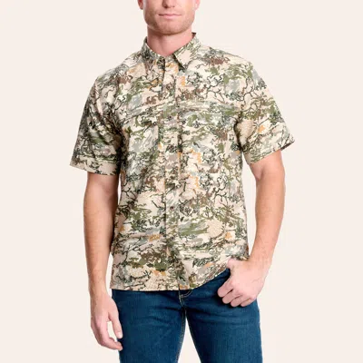 Gameguard Outdoors Men's Camo Microfiber Fishing Shirt In Multi