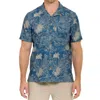 Gameguard Voyager Short Sleeve Shirt In Off-road Blue In Blue