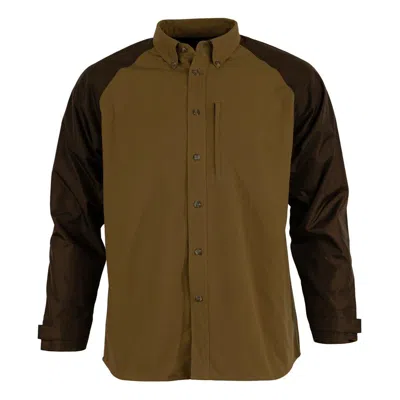 Gamehide Men's  Briar Buster Long Sleeve Button Up Shirt In Brown