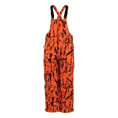 Gamehide Men's  Deer Hunter Insulated Blaze Orange Bibs